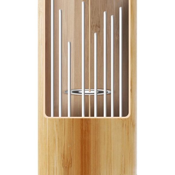 Bamboo Wind Chimes for Sound Therapy Zen Wind Chime Yoga C Chord Spring - Picture 7 of 9